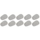 thumbnail image 1 of Guantes de pegatinas para pantalla táctil 1"x0.8" de ultra alta sensibilidad, fibra plateada flexible, pegatinas ultra delgadas, paquete de 16, 1 of 6