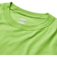 thumbnail image 2 of Hanes Men's Short Sleeve Shirt, LIME, MEDIUM, 2 of 2