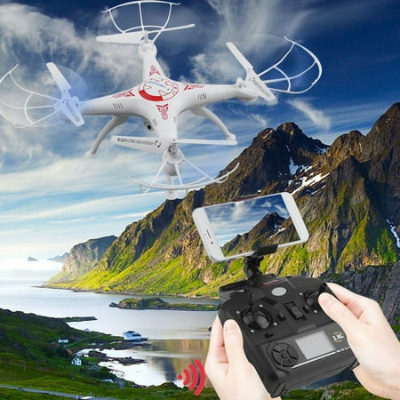 - X5SW-1 6-Axles Gyro RC Quadcopter 2.4G 4 CH dron e Compact RC Helicopter With 0.3MP WiFi FPV Camera Photography Video Device