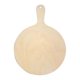 thumbnail image 1 of Pala de madera para pizza, paleta para hornear, regalo de granja, utensilio de cocina, plato para servir Redondo 42x32x07cm, 1 of 9