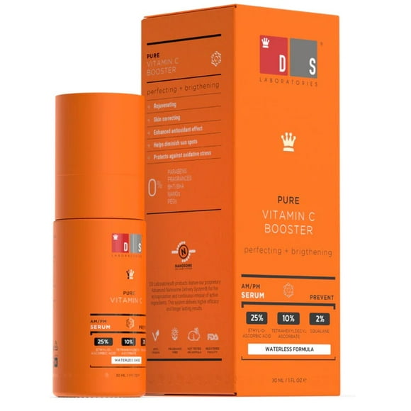 SÉRUM PURE VITAMIN C . (ANTIOXIDANTE) 30 ML DIVINE SKIN LABORATORIES FRASCO 30 ML