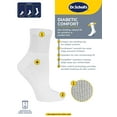 thumbnail image 4 of Dr. Scholl's Women's Diabetes and Circulatory Ankle Socks, 6 Pack, 4 of 9