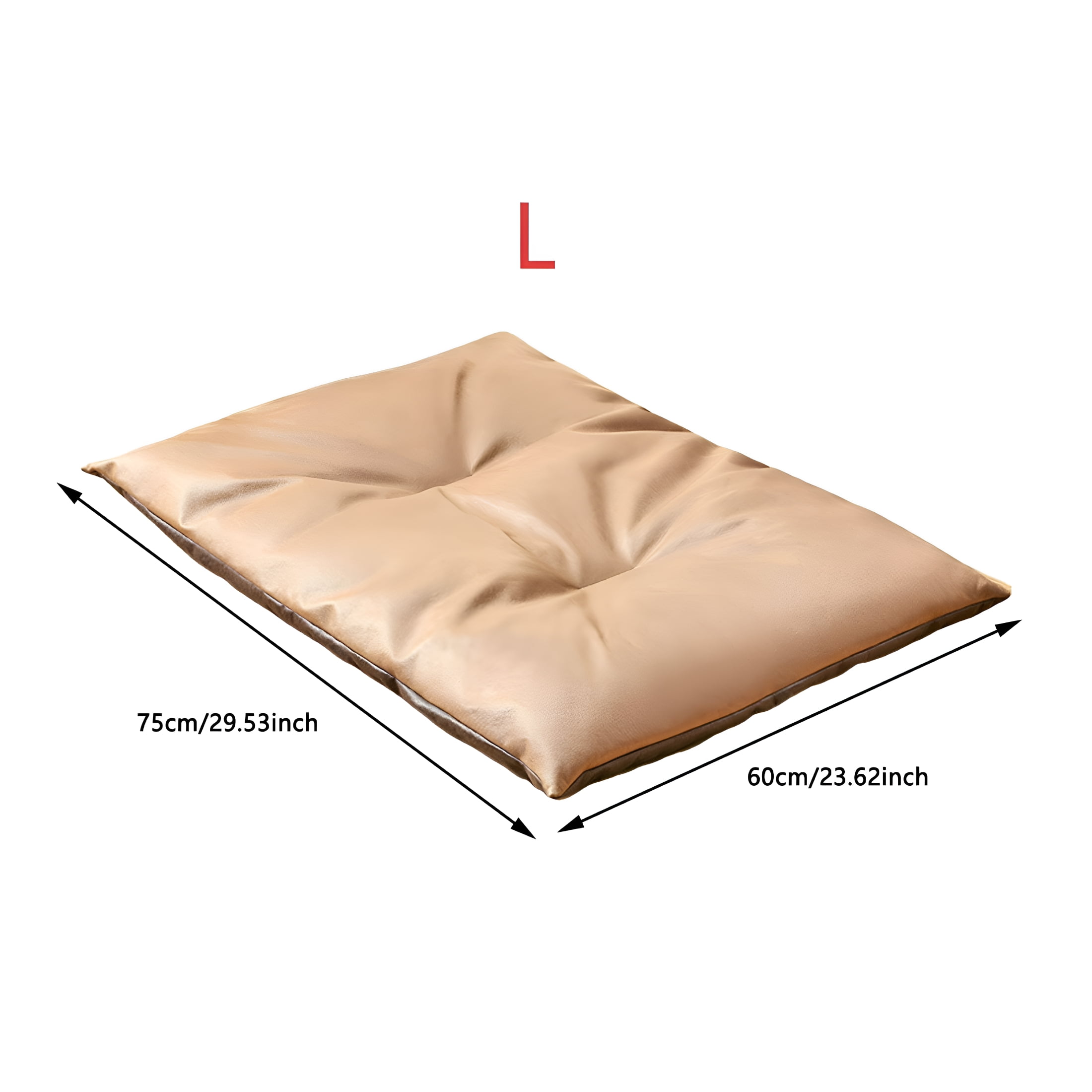 XIBUFE Dog Cat Beds Orthopedic Leather Dog Bed Water Proof Coffee Outdoor Dog Bed Raised Dogs Bed Dog Cot Beds Small Medium Size Dogs Outside Pet Beds