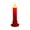 #9-Red【1x Led Candle Desktop Decor】, variant on Flameless Led Candle with Flickering Flame, Black Plastic Tabletop Decoration, for Halloween Thanksgiving Christmas Dining Table Centerpiece, Lazyguy