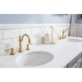 thumbnail image 6 of Water Creation Palace 72" Solid Hardwood Double Bathroom Vanity in Gray & Gold, 6 of 11