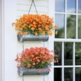 thumbnail image 5 of 6 Bundles Outdoor Artificial Daisies Fake Flowers UV Resistant Plants, Faux Plastic Greenery Garden Porch Window Box Home Wedding Farmhouse Decor, 5 of 14