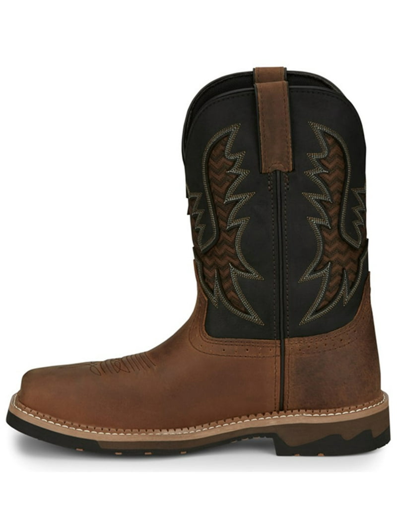 Justin, Men’s 10.5 Pull On Work Boots Amazon.com: Justin Driller 11 main image 3