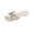 White, variant on Flat Sandals Summer Flat Sandals Open Toe Slip-On Rhinestone Flat Slides Casual Daily Comfortable Shoes for Women Beach Fashion White 8
