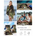 thumbnail image 5 of Green Frog Beach Towels Oversized Super Absorbent, Butterfly Plant Flowers Mushroom Coffee Brown Lightweight Bath Towel Quick Dry Sets For Bathroom/Pool/Rv Camping/Beach Play/Gym Room/Picnic 23"x47", 5 of 8