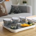 thumbnail image 2 of VONKY Convenient And Practical Drainer With Drip Tray For Neat Kitchen Multifunctional Widely Used blue small, 2 of 6