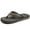 Grey, variant on WOTTE Men's Flip Flop Classic Shockproof Sandals Non-Slip Thong Shoes Size 8.5, Grey