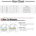 thumbnail image 3 of Xihbxyly Bras for Women Full Coverage Wirefree Sports Bralette Strappy Everyday Wear Bra Comfort Stretch Underwear Plus Size Sports Bras for Women # Prime Deals #5, 3 of 7