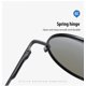 thumbnail image 5 of Gafas de sol redondas plegables para mujer y hombre, protección UV, plegables y polarizadas., 5 of 5