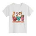 thumbnail image 3 of UYYX White Shirt Girls Girls Christmas Shirt Girl T-Shirt - Kids Graphic Christmas Shirts Gifts Top 13-14 Years, 3 of 3