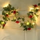 thumbnail image 4 of Guirnalda de rosas artificiales de seda | Decoración de flores y hojas de primavera para el hogar, bodas y fiestas, 4 of 6