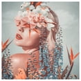 thumbnail image 3 of Beauty from Within Flowerhead -14"x14" Canvas Artwork - Multi-Color 16 x 20, 3 of 5