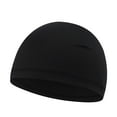 thumbnail image 2 of THDHVS Kids Hat,Quick Dry Cycling Liner Cap Breathable Lightweight Helmet Inner Headband Outdoor Sports Hat for Kids,Hats for Kids Black Free Size, 2 of 3