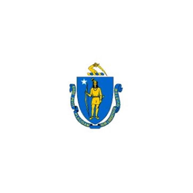 6 ft. X 10 ft. Nyl-Glo Massachusetts Flag
