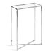 thumbnail image 3 of Kate and Laurel Jaspur Decorative Metal End Table, 16x8x24, Silver, 3 of 15