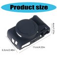 thumbnail image 3 of Soft Silicone Skin Cases Protective Cover Camera Bag For G7X III G7X3 Camera Body Protective Cover Replacement, 3 of 9