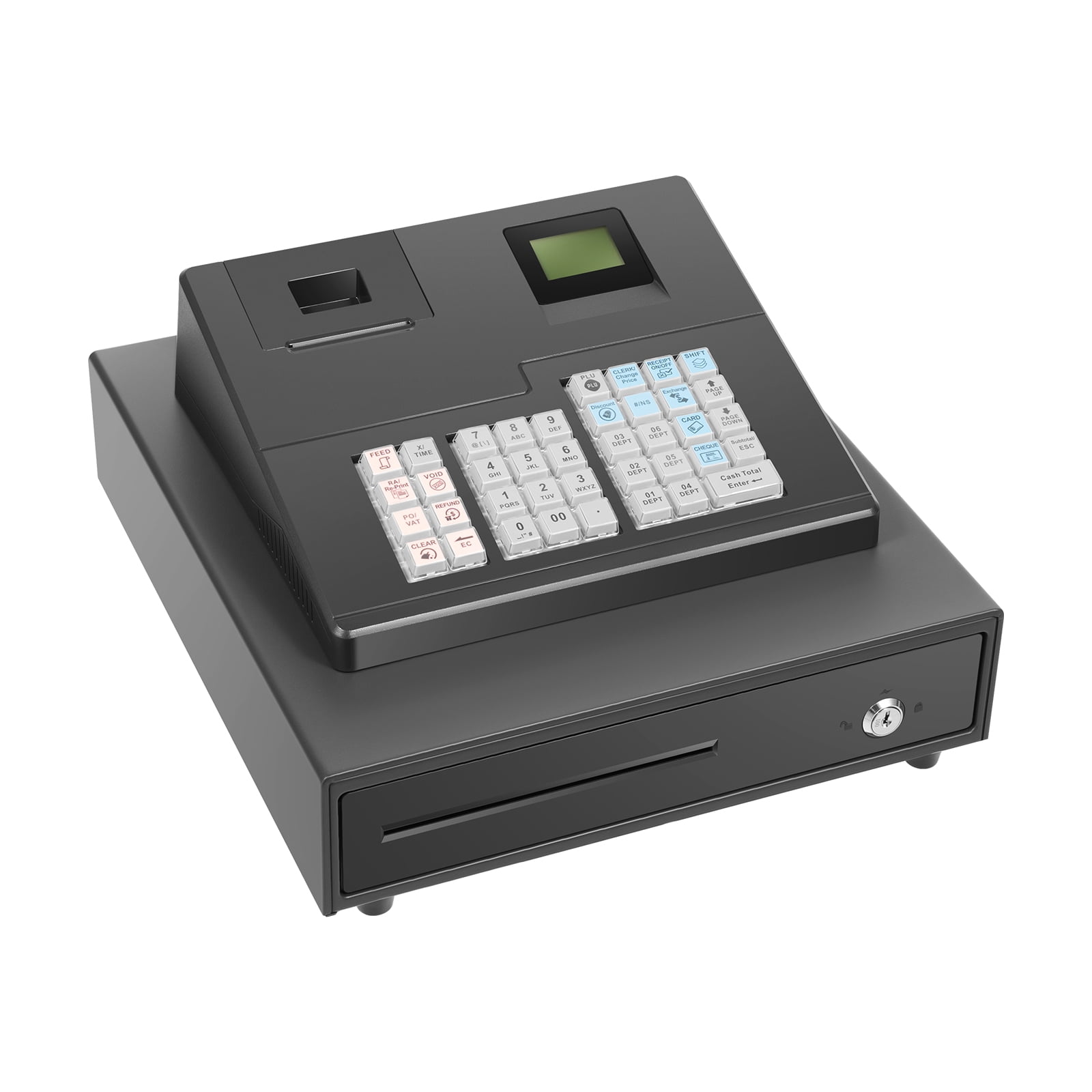 Casio PCR-T273 Electronic Cash Register, 8 Department Keys