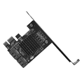 thumbnail image 1 of Carte d'Extension Desktop PCI-E vers SATA3.0 Adaptateur 6G Carte Array RAY0/1/Span, 1 of 5