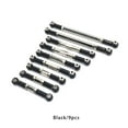 thumbnail image 3 of stanreset 9 Pieces/Set RC Car Steering Tie Rod Pull Rods Automotive Upgrade Modified Accessories Replacement for WL Toy 12429 Black, 3 of 6