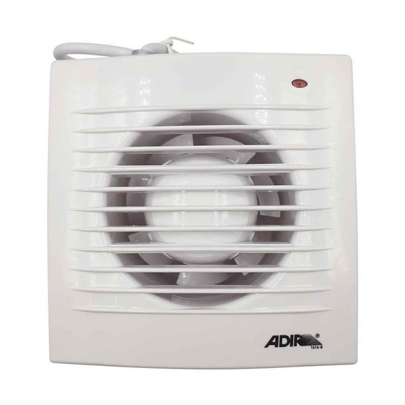 Extractor de Aire Para Baño Cocina Adir 4 Pulgadas 120V 25W 1616-B