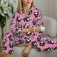 thumbnail image 6 of Sikiie Cute Panda Women's Long-Sleeve Shirt and Full-Length Bottom Pajama Set (s-xxl)-XX-Large, 6 of 7