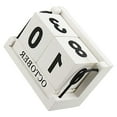 thumbnail image 6 of Raindrops  Y Wooden Perpetual Calendar Office Decor Housewarming Gift, 6 of 8