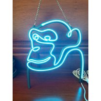 Monkey Neon Sign, Monkey Led Light, Monkey Ornaments, Wall Art, Neon LED Signage Wall Light Hanging Decoration for Kids Room, Living Room