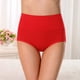 thumbnail image 4 of Gibobby Ropa Interior dama Pantalones de de menstruales de fibra menstrual, ropa interior fisiológica para Abdomen de cintura alta para mujer(Rojo， L), 4 of 5