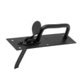 thumbnail image 6 of Renovators Supply Door Lock Latch 7" Black Iron Norfolk Thumb Door Latches Two Sided Colonial Locks w/Screws, 6 of 10