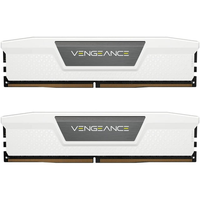 Memoria RAM DDR5 32GB 5200MT/s CORSAIR VENGEANCE 2x16GB Blanco