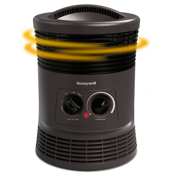 Open Box Honeywell 360 Surround Space Heater, Black, HHF360V