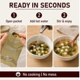 thumbnail image 4 of Fusion Select Freeze Dried White Miso Soup Packets, 4 of 7