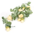 thumbnail image 2 of Guirlandes de Fleurs, Vignes de Fleurs Roses Naturellement Romantiques Guirlande de Roses Construite pour les Professionnels, 2 of 14
