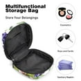 thumbnail image 4 of Sanitary Napkin Storage Bag for Girls Women, Portable First Period Pads Bag Tampons Holder Girls Travel Makeup Bag, Large Capacity Grapes Watercolor Style, 4 of 6