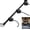 Large-(32"-80.7" ), variant on Garland Hanger for Front Door | Adjustable 32"-80" Fit Doors/Frames | Heavy-Duty for Christmas/Halloween Decor | Holds Wreaths, Lights | No Screws/Drilling - Damage-Free (Small)