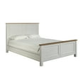 thumbnail image 2 of Better Homes & Gardens Modern Farmhouse Queen Platform Bed, Alabaster and Light Honey Finish, 2 of 9