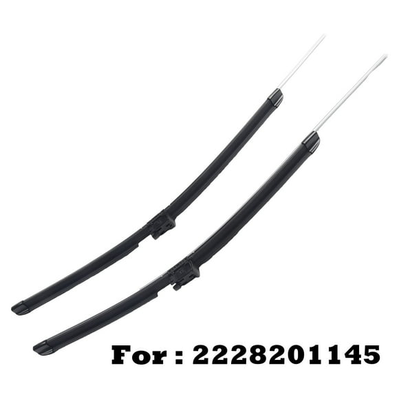 Heated Washer Front Windshield Wiper Blade For Mercedes S450 S550 S550E S560