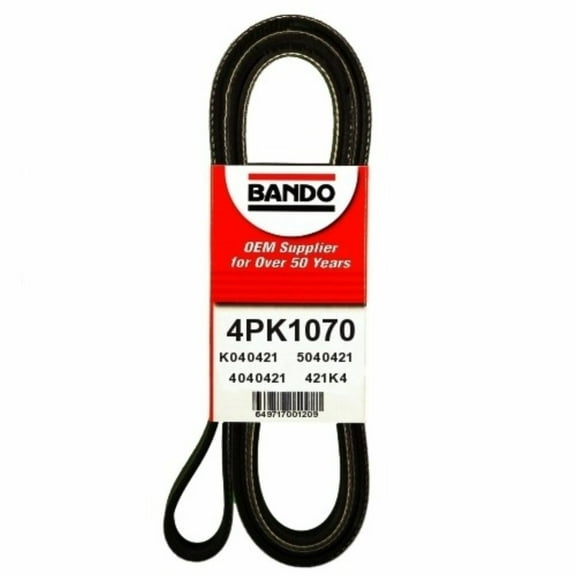 Bando USA Serpentine Belt Fits select: 1996-1997 HONDA ACCORD, 1998-2004 CHEVROLET CORVETTE