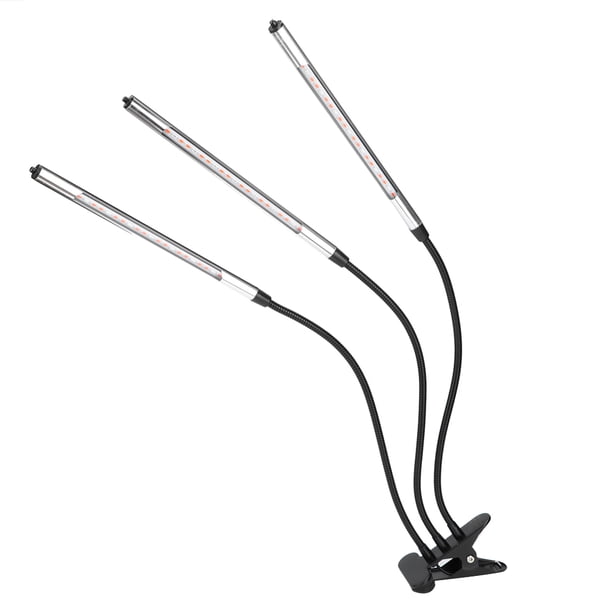 Ligero Crece Ligero; Luz De Cultivo De 3 Tubos Pc; Lámpara De Cultivo De Vegetales Para Lámpara LED Para Plantas, Tubo De Lámpara De Luz De Cultivo