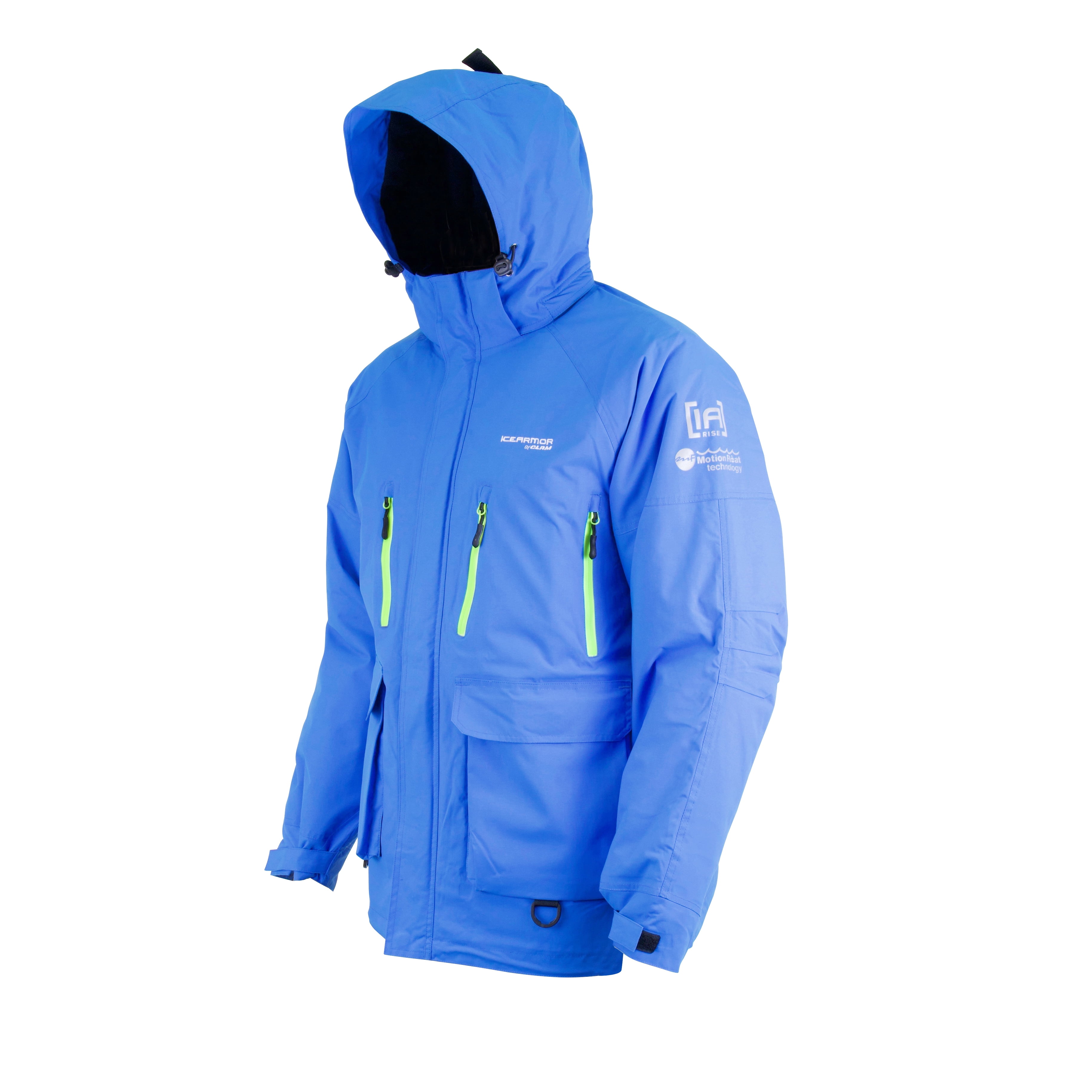 Clam Outdoors Ice Armor Float Parka Blue, XL
