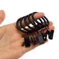 thumbnail image 5 of Clips para barra de cortina Black Basics JAMW Sencillez, 5 of 5