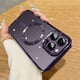 thumbnail image 5 of Luxury Plating Clear Magnetic For Wireless Charge Case For IPhone 14 13 12 11 Pro Max X XR XS 8 7 Plus Soft Silicone Cover, 5 of 5