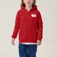 thumbnail image 4 of Sudadera deportiva informal con capucha y manga larga con estampado degradado para niños y niñas, de poliéster, 4 of 8