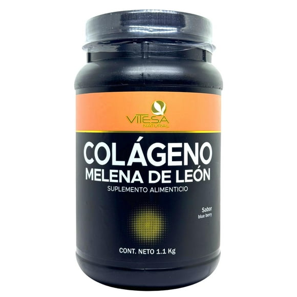 Colageno Melena de León 1.1 kg sabor Blueberry Vitesa