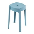 thumbnail image 3 of Plastic Stool Adult Thickened Bench Home Living Room Stacking Dining Table, 3 of 14