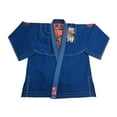 thumbnail image 2 of FLUORY Adult All Around Brazilian Jiu Jitsu BJJ Gi with Text Embroidery no Belt, 2 of 4